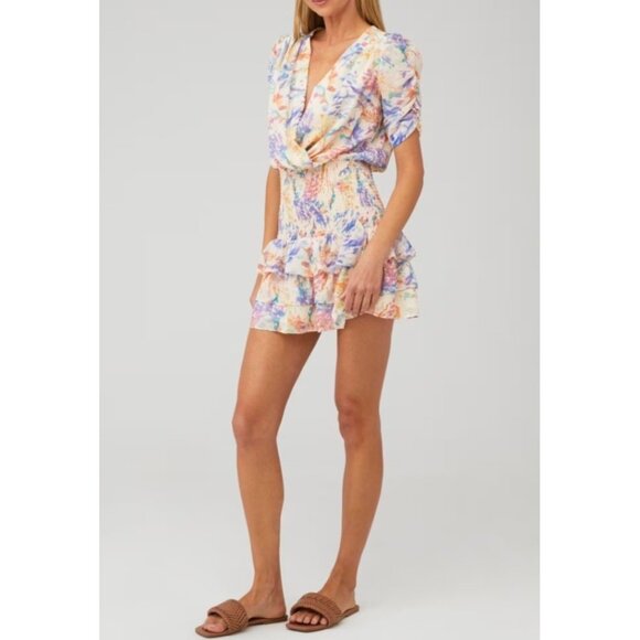 Amanda Uprichard Small Nala Tabby Dress in Floressence - Picture 12 of 12